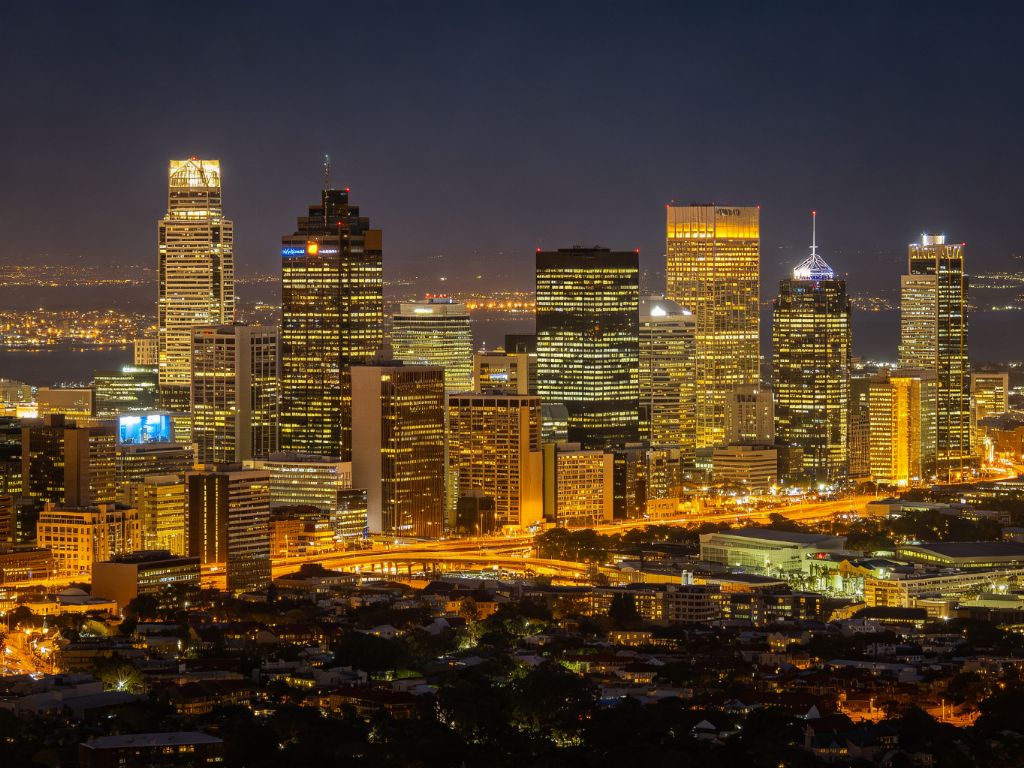 开普敦城市夜景